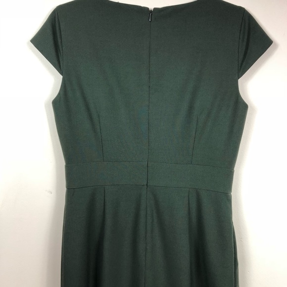 Calvin Klein Dress Size 8 Green Career Fully Lined - Picture 6 of 7